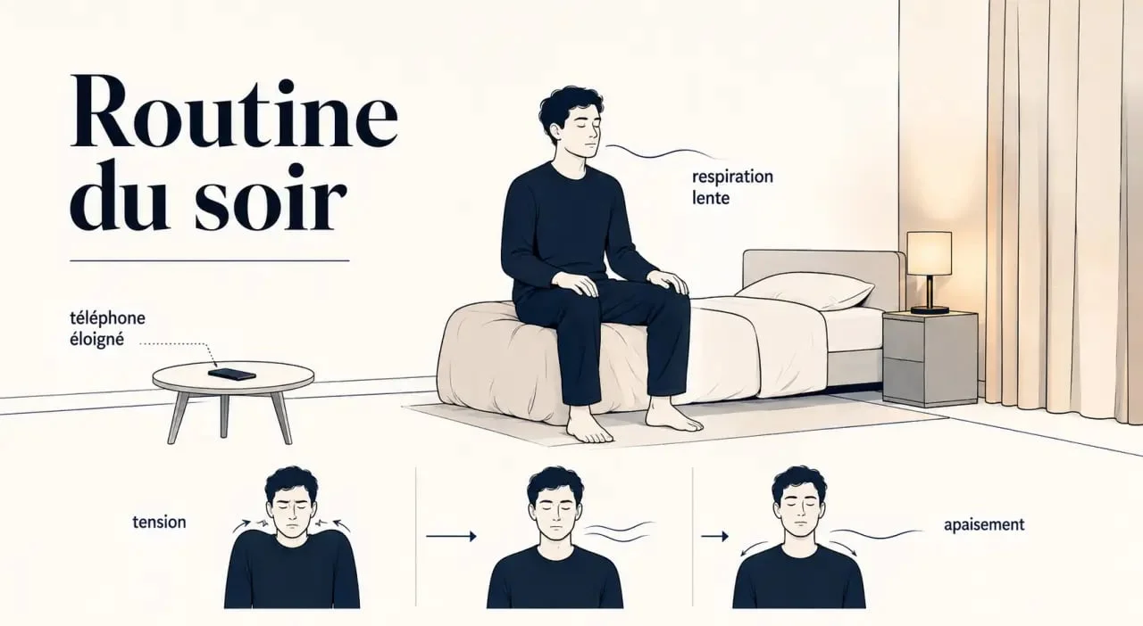 Trucos para dormir rapido : routine du soir pour calmer l’esprit et s’endormir plus vite